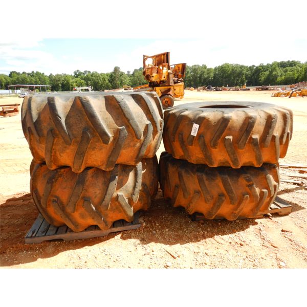 (4) 23.1-26 SKIDDER TIRES (A4)