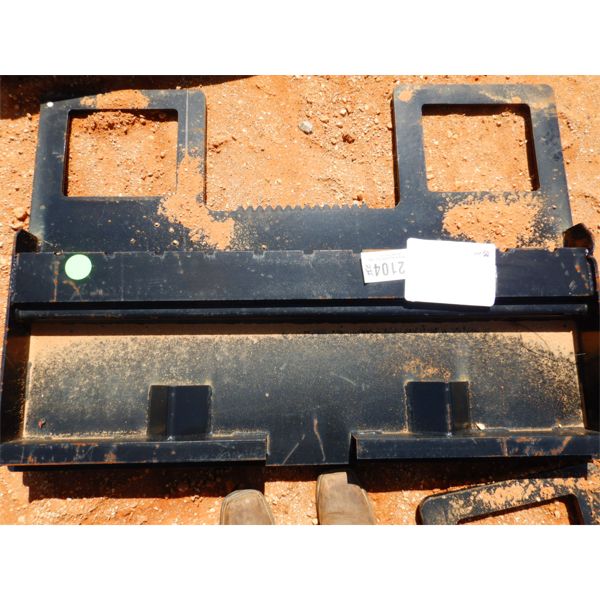 FORK ATTACHMENT FRAME, FITS SKID STEER LOADER (B5)