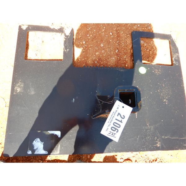 REESE HITCH ATTACHMENT, FITS SKID STEER LOADER (B5)