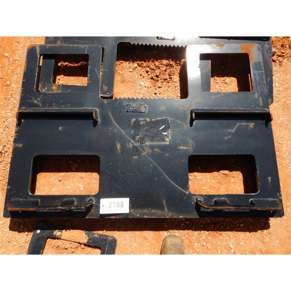 FORK ATTACHMENT, FITS SKID STEER LOADER (B5)