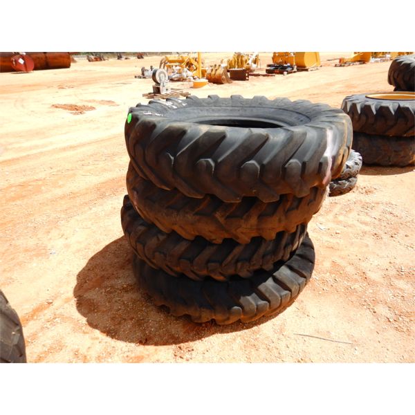(4) GOODYEAR 14.00 24 TIRES (B8)