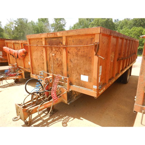 2000 MILES  Dump Trailer