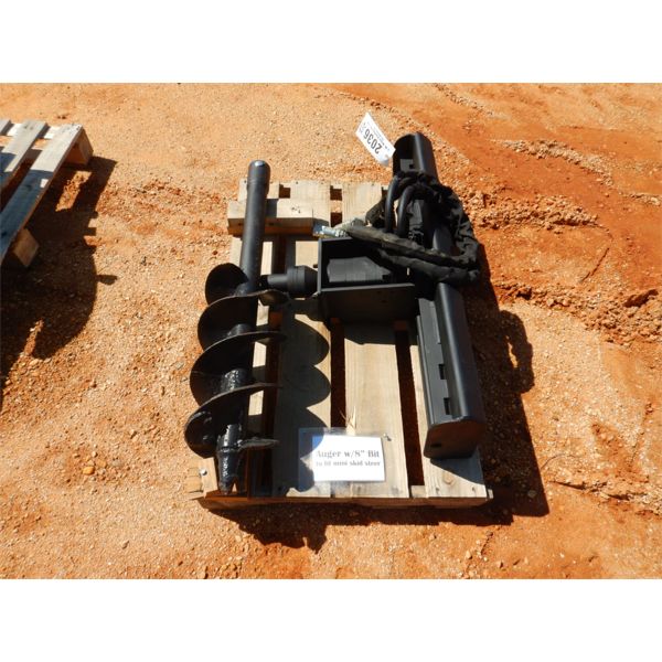 AUGER ATTACHMENT W/8" BIT (B5)