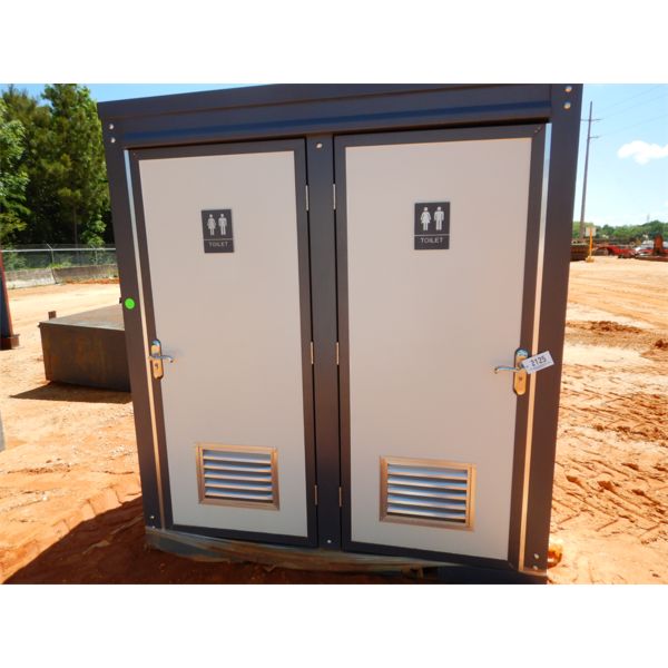 BASTONE 110V PORTABLE TOILET W/DOUBLE TOILET (B7)
