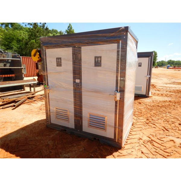 BASTONE 110V PORTABLE TOILET W/DOUBLE TOILET (B7)