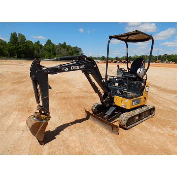 2017 JOHN DEERE 17G Excavator - Mini