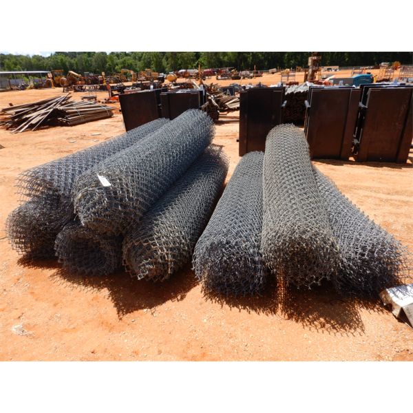 (8) ROLLS 8' CHAIN LINK FENCE (B9)