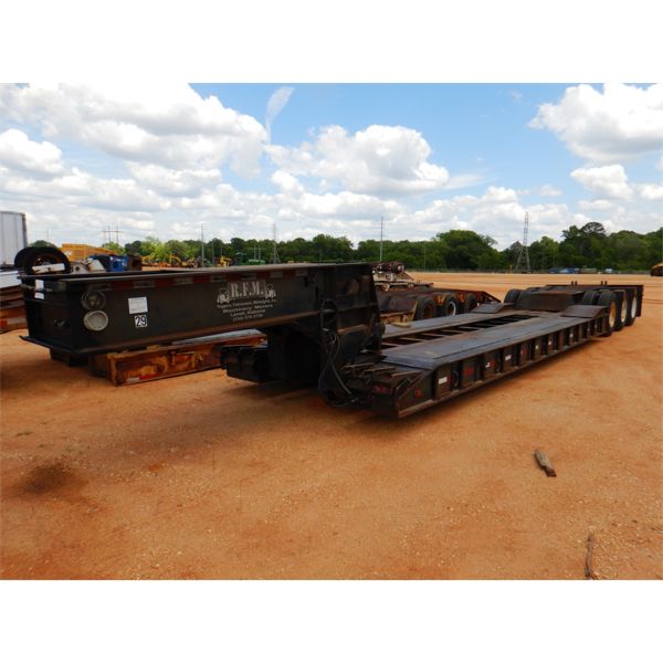 1986 VALUE PH50 Lowboy Trailer