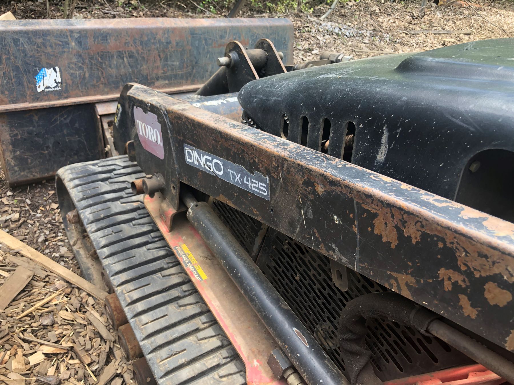 TORO DINGO TX425 WALKBEHIND Skid Steer Loader Crawler J.M. Wood