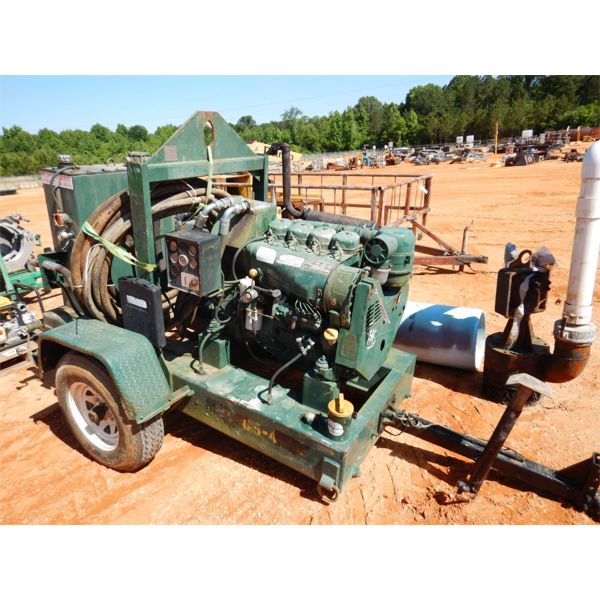 TOWABLE HYDRAULIC PUMPING SYSTEM, Duetz diesel engine, Meter Reading 2,413 hours (B4)