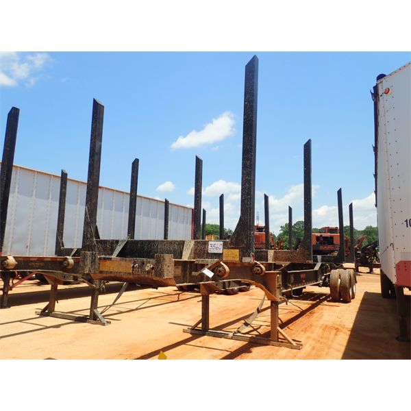 2020 PITTS LT40-8L Log Trailer