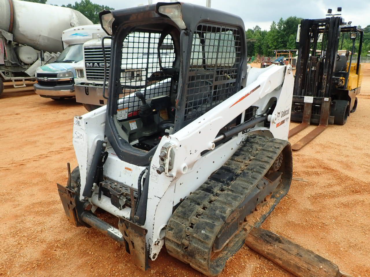 BOBCAT T550 Skid Steer Loader Crawler J.M. Wood Auction Company, Inc.