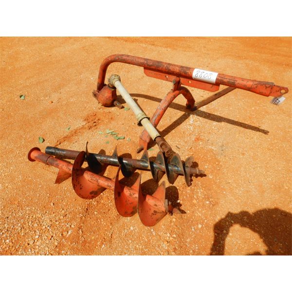 3 PTH AUGER, PTO driven w/12" & 9" bits (C_3)