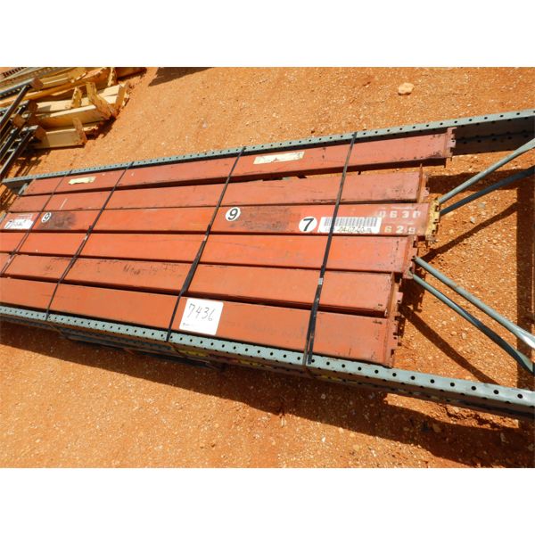 (1) PALLET SHELVING W/SUPPORT POST (B9)
