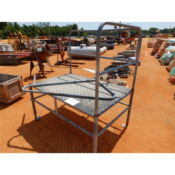 40" X 60" METAL PLATFORM w/handrails (B-9)