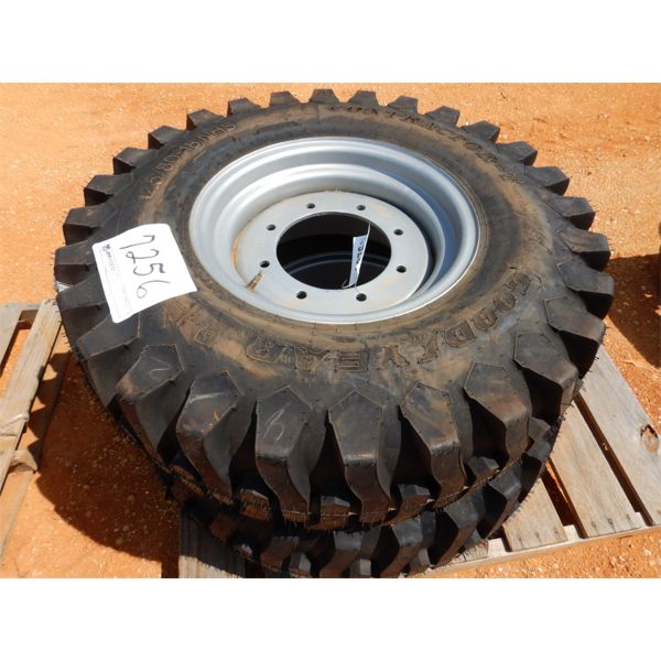 (2) 12.5/80-18 N.H.S. TIRES & RIMS