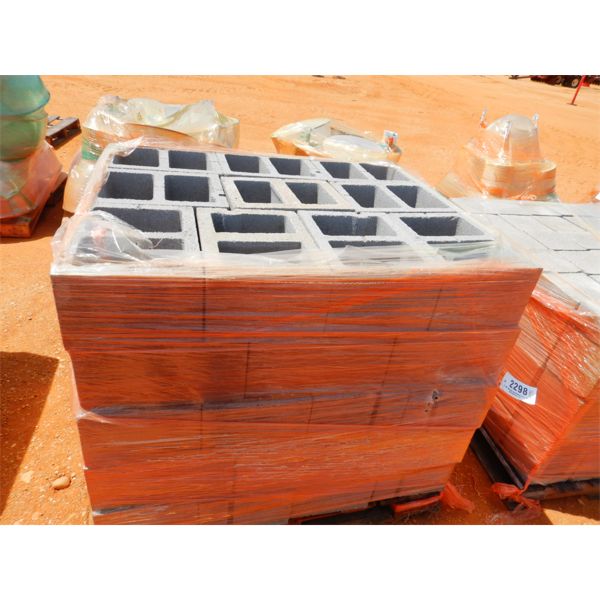 (1) PALLET CONCRETE BLOCKS (B9)