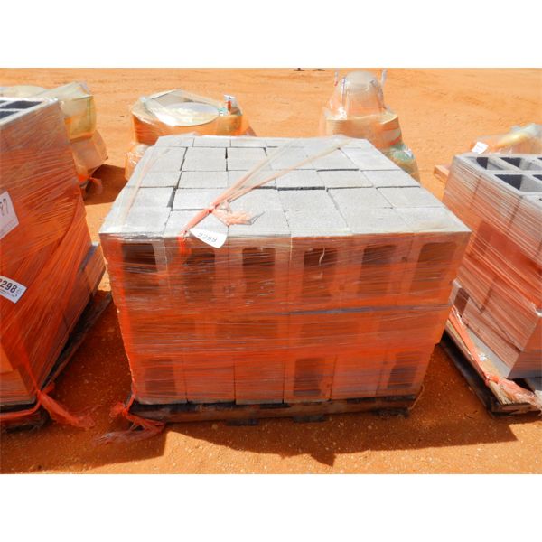 (1) PALLET CONCRETE BLOCKS (B9)