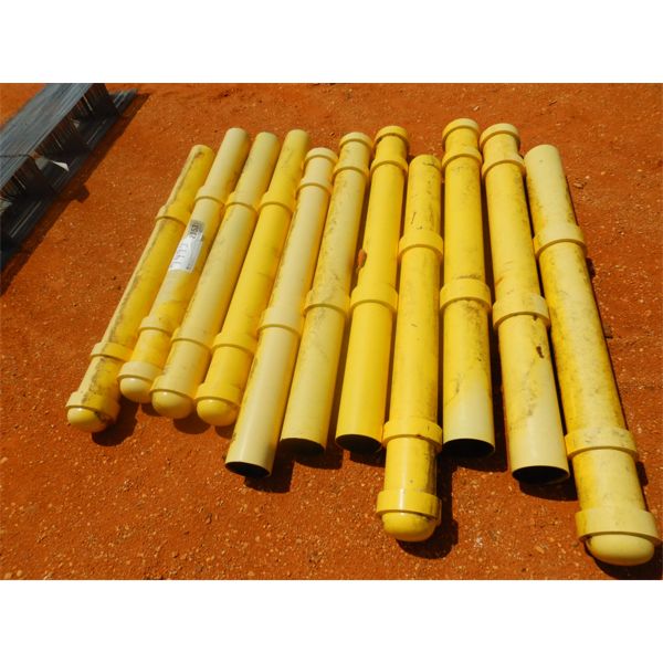 (1) METAL SAFETY POSTS (B9)