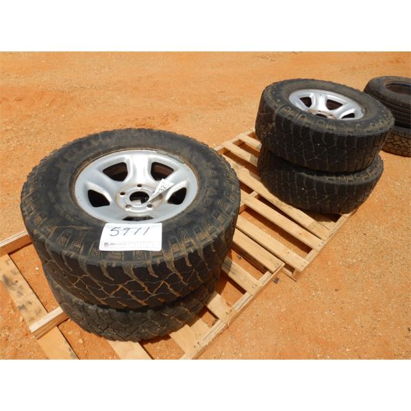 (4) LT285/70R17 TIRES & RIMS (A-2)