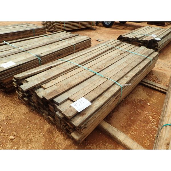 (192) 1" X 4" X 8' KILN DRY LUMBER 500 BD FT PER BUNDLE (C-6)
