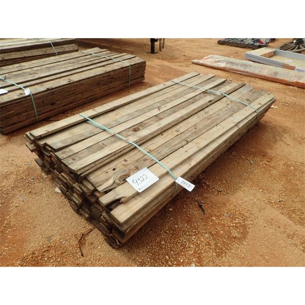 (192) 1" X 4" X 8' KILN DRY LUMBER 500 BD FT PER BUNDLE (C-6)