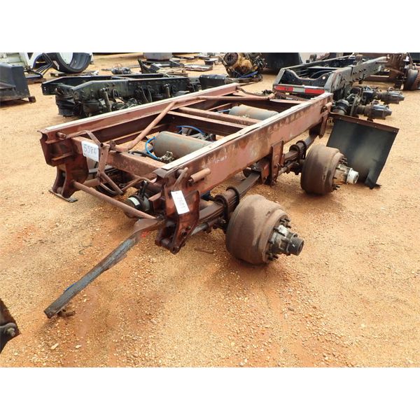 T/A CUT OFF TRAILER FRAME W/ AXLE (A-1)