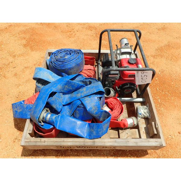 3" TRUSH PUMP W/HOSES GAS ENGINE (B4)