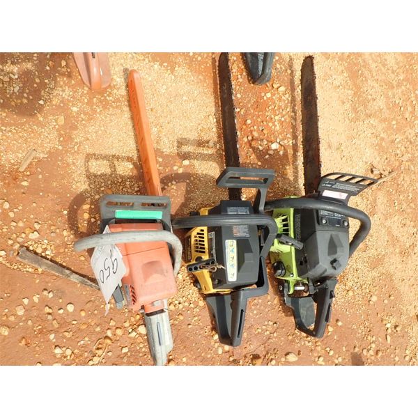 (3) CHAIN SAWS (C8)