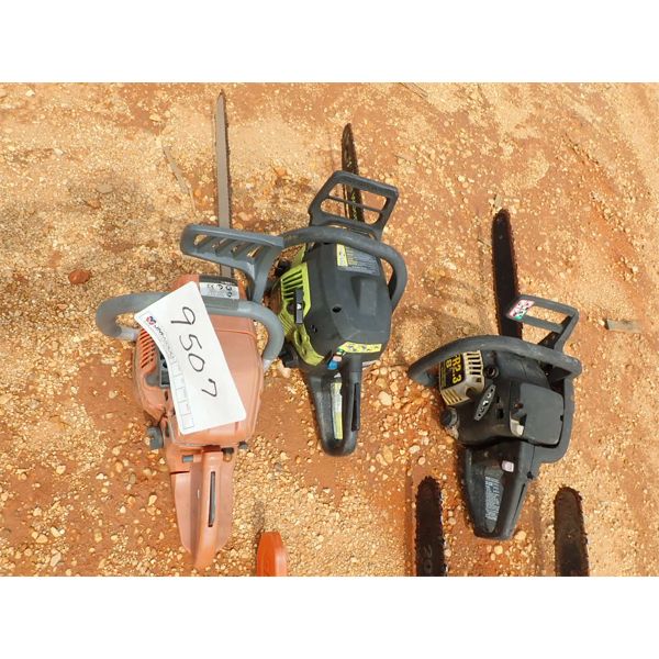 (3) CHAIN SAWS (C8)