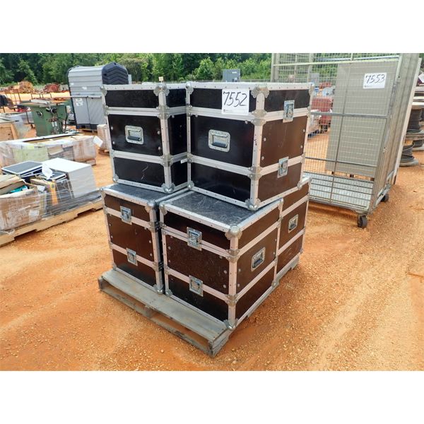 FANS IN EQUIPMENT CASES, 6 EACH