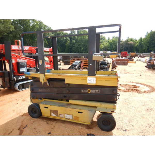 1988 GROVE SM2633E Scissor Lift