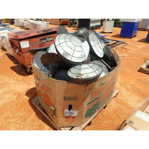 (1) PALLET BARNYARD LIGHTS