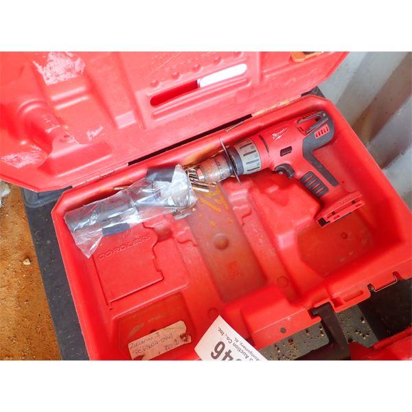 MILWAUKEE DRILL (IN CONTAINER)