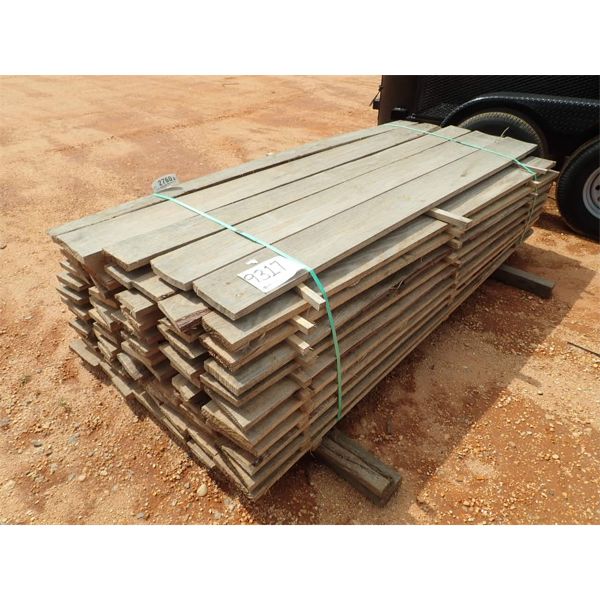 ROUGH CUT LUMBER, 1" X 6" X 96" & 1" X 8" X 96" ASSORTMENT, PINE