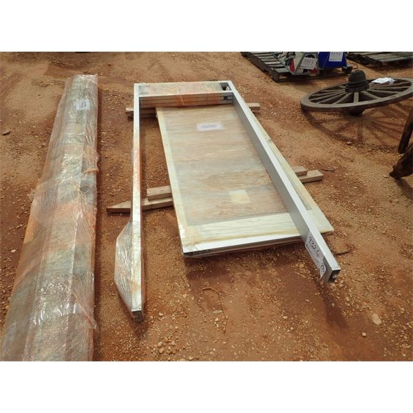 36" ALUMIUM DOOR & FRAME (C-6)
