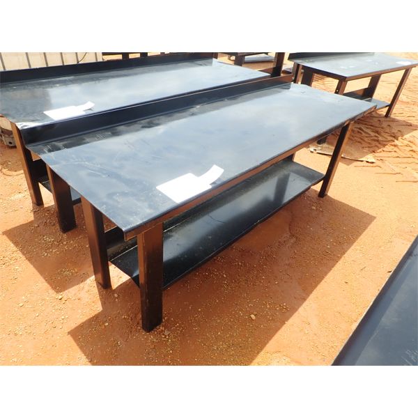 30" X 70" STEEL WORK TABLE (B-7)