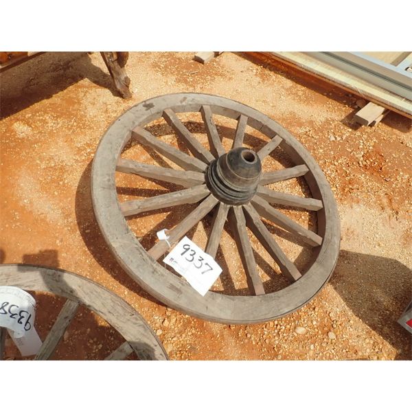 TEAKWOOD WAGON WHEEL