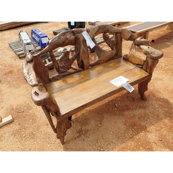 TEAKWOOD BENCH 4'