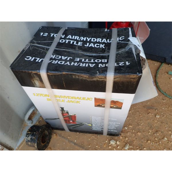 12 TON AIR/HYDRAULIC BOTTLE JACK