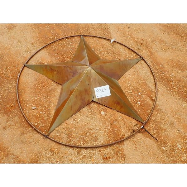 6' metal star (C-6)