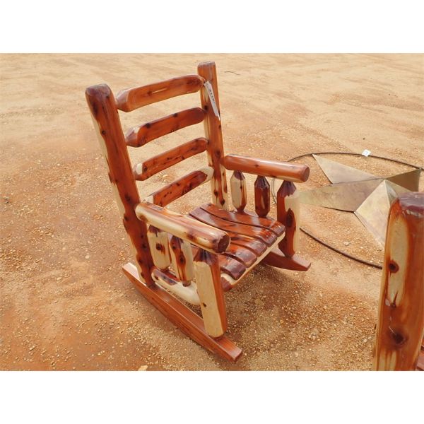 Red cedar rocking chair (C-6)