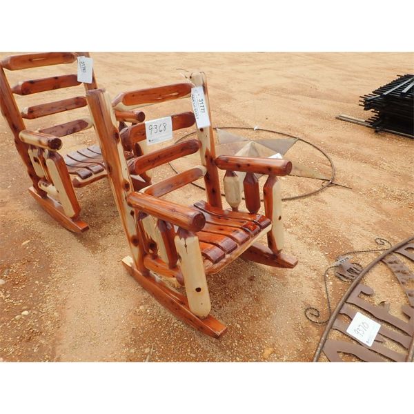 Red cedar rocking chair (C-6)