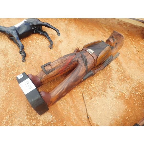 6' Teakwood cowboy (C-6)