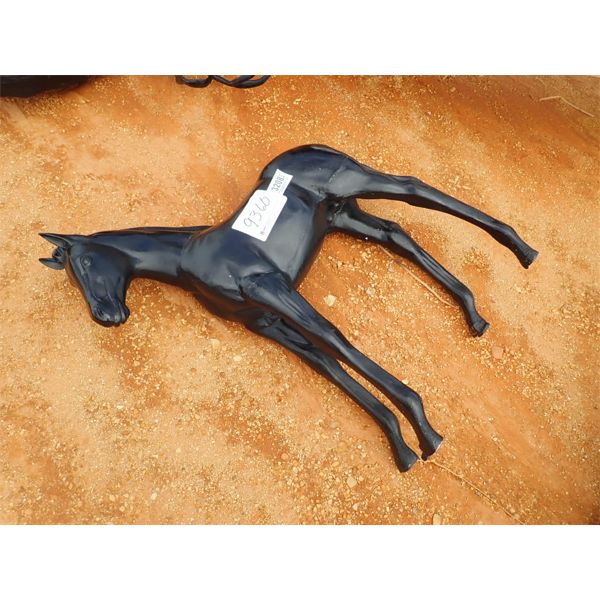 aluminum horse (C-6)