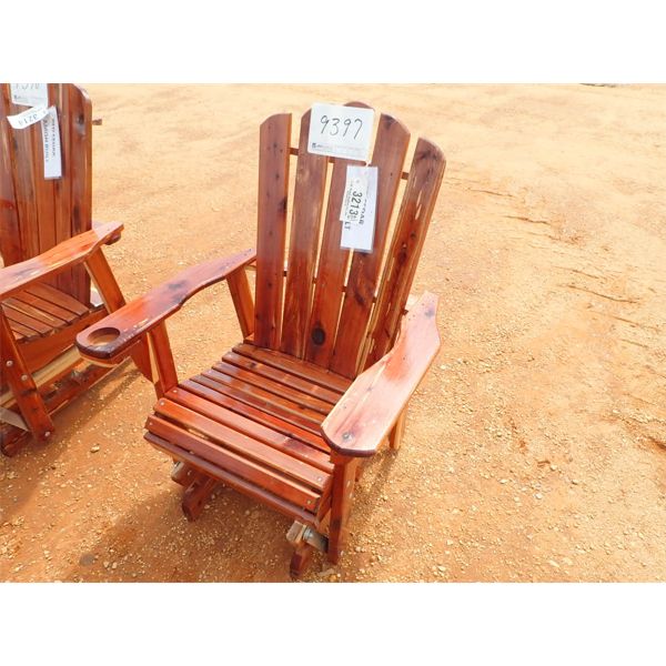 Red Cedar glider chair (C-6)