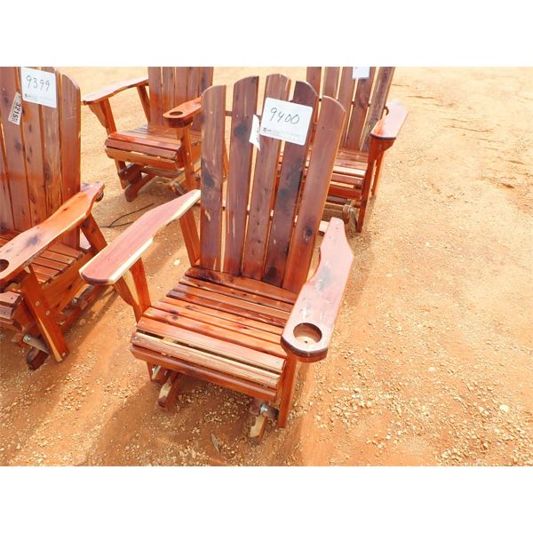 Red Cedar glider chair (C-6)
