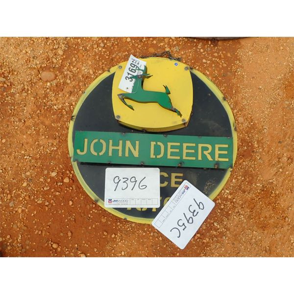 John Deere metal sign (C-6)