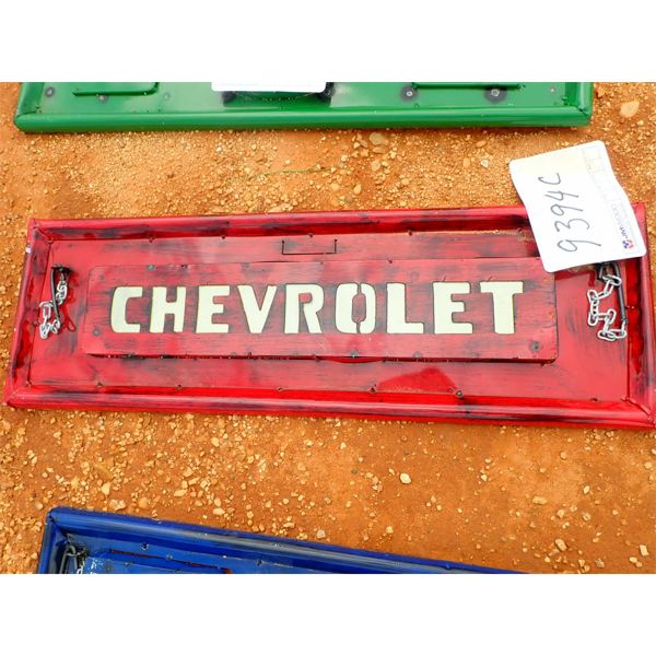 Chevrolet metal tailgate (C-6)