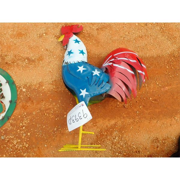 metal rooster (C-6)
